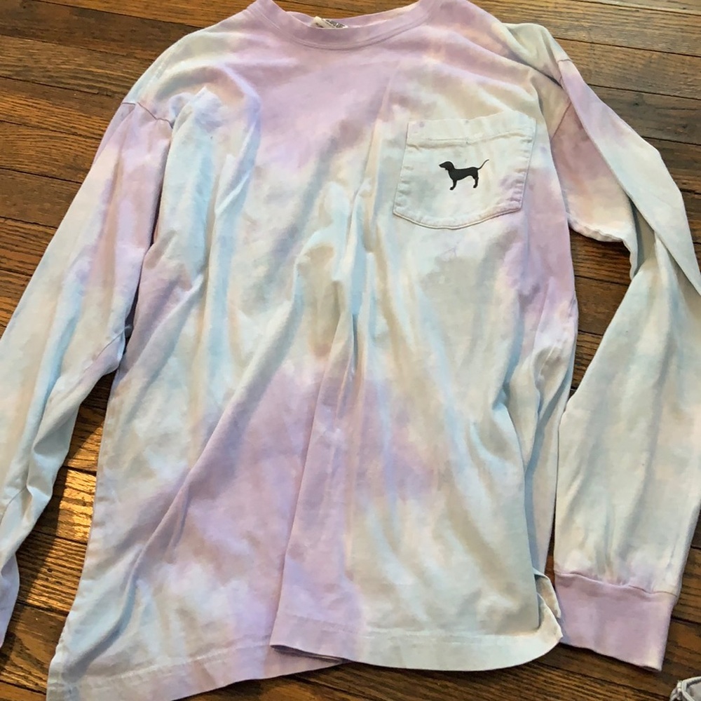 Tiedye Victoria’s Secret Pink long sleeve